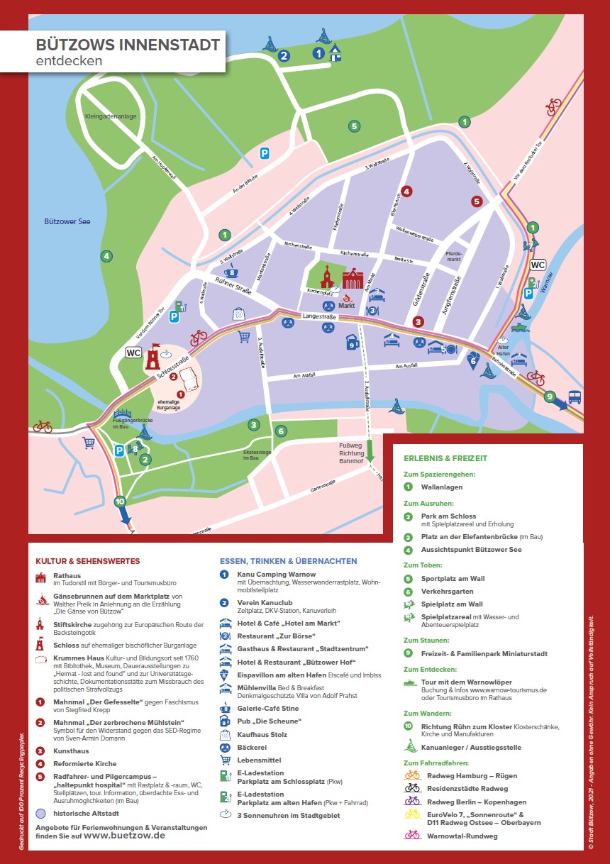 Bützow Innenstadt (c Stadt Bützow)